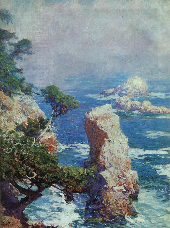 Guy Rose Mist Over Point Lobos